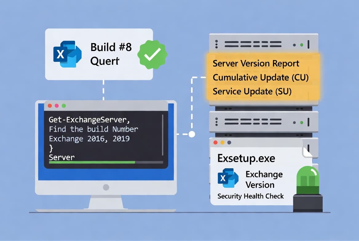 Find Exchange Server Version with PowerShell [2025]