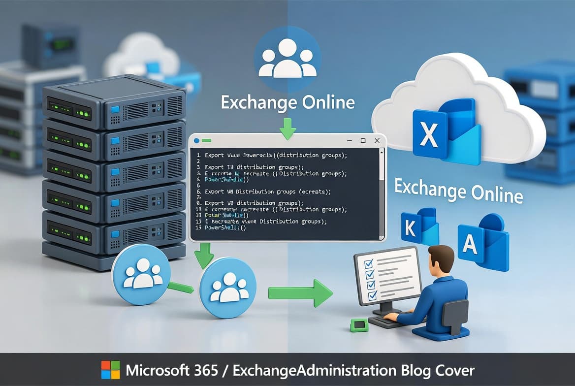 Migrate Distribution Groups to Microsoft 365 with PowerShell