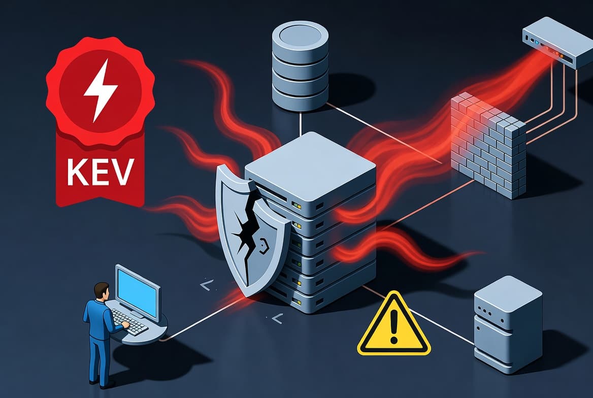 Illustration of a critical Windchill and FlexPLM remote code execution vulnerability added to a known exploited vulnerabilities catalog after active exploitation.