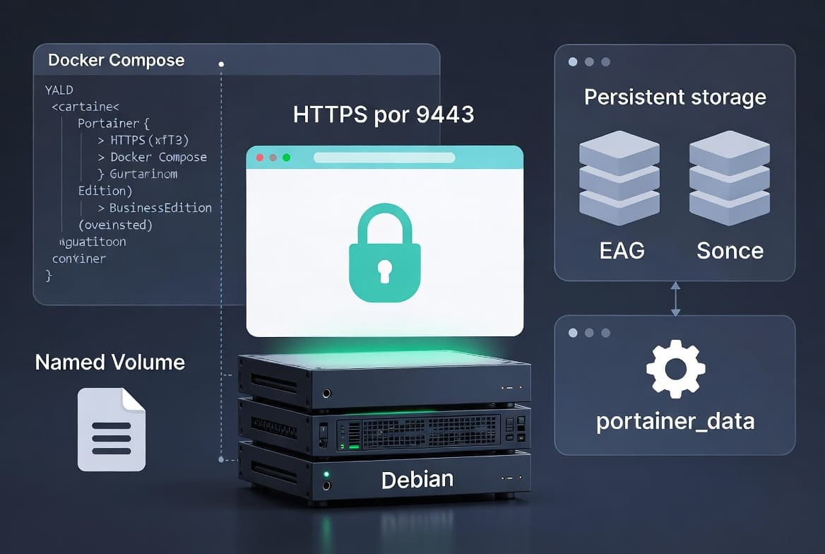 Portainer CE on Debian: Install and Manage Docker via Web UI