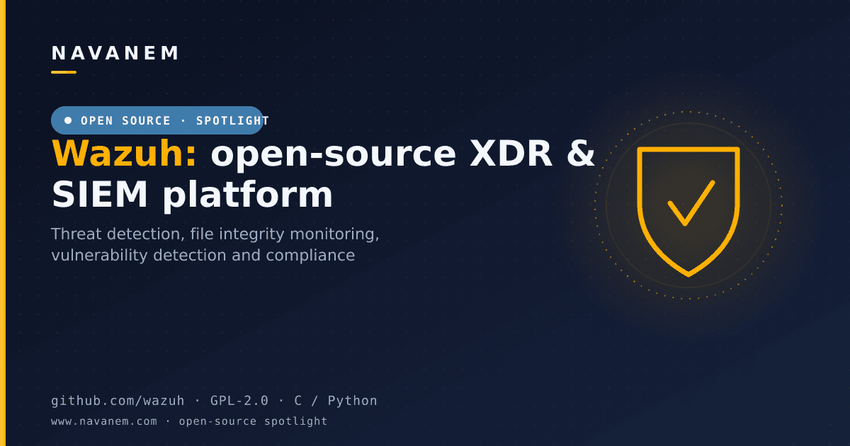Wazuh: The Open-Source XDR and SIEM Security Platform - cover