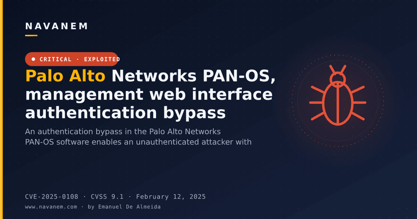 Palo Alto Networks PAN-OS, management web interface authentication bypass