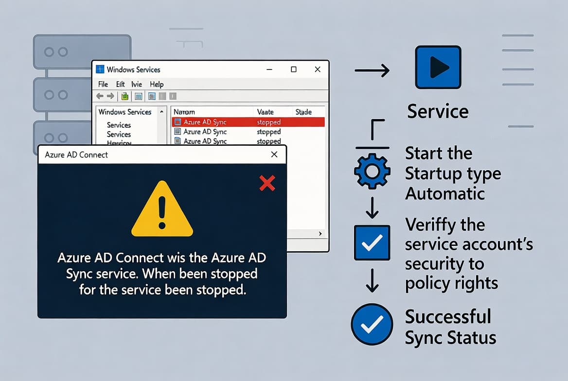 Azure AD Sync Service Not Running: Fix It Fast