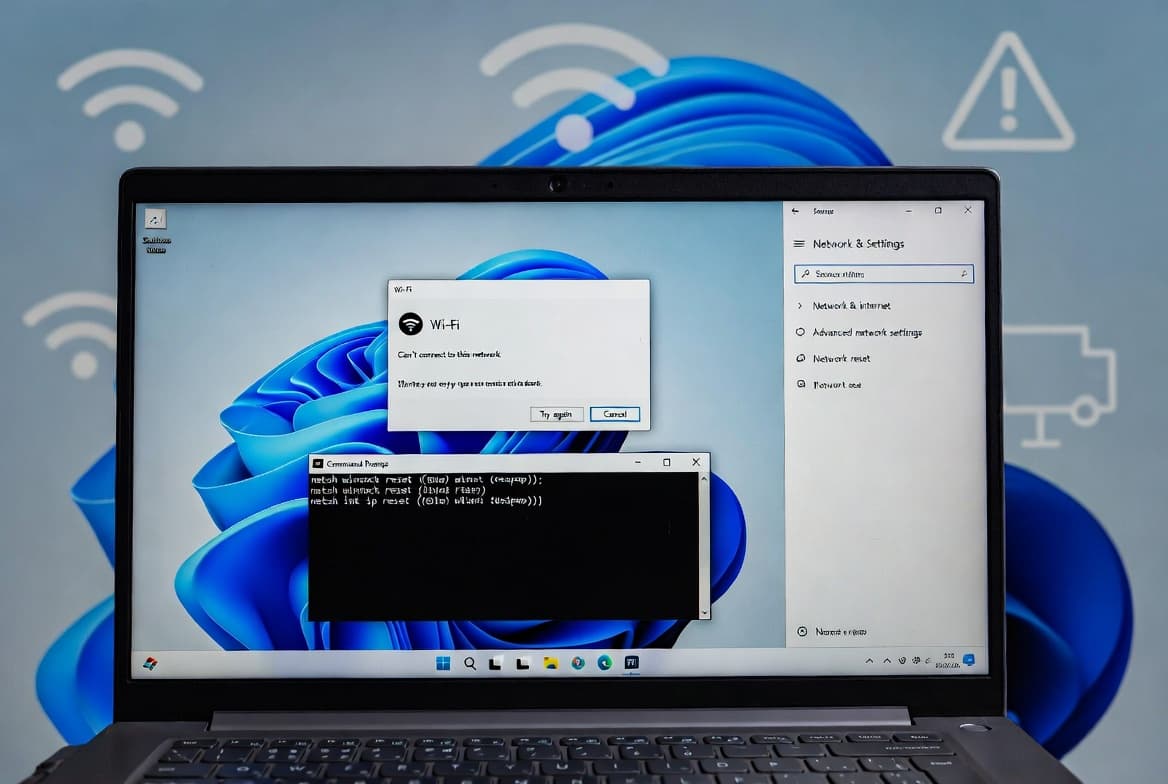 Fix Windows Can't Connect to This Network on Windows 11