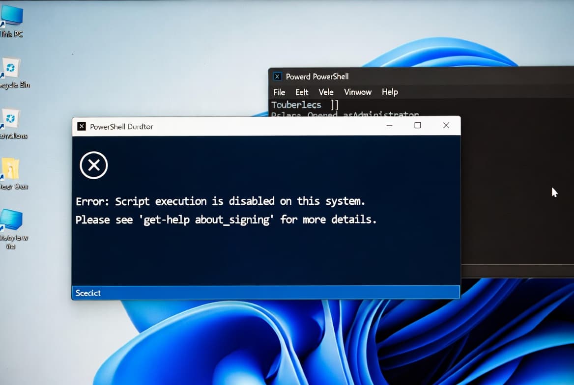 Fix "Running Scripts Is Disabled on This System" in PowerShell