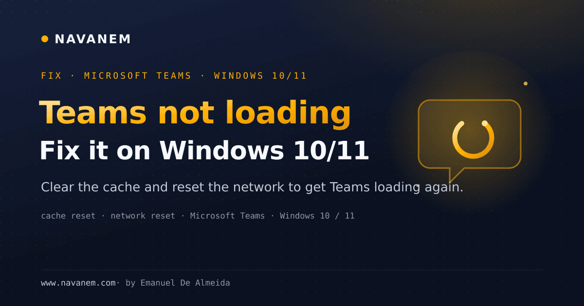 Fix Microsoft Teams not loading on Windows 10 and Windows 11
