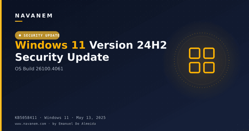 KB5058411 - Windows 11 Version 24H2 Security Update (OS Build 26100.4061)