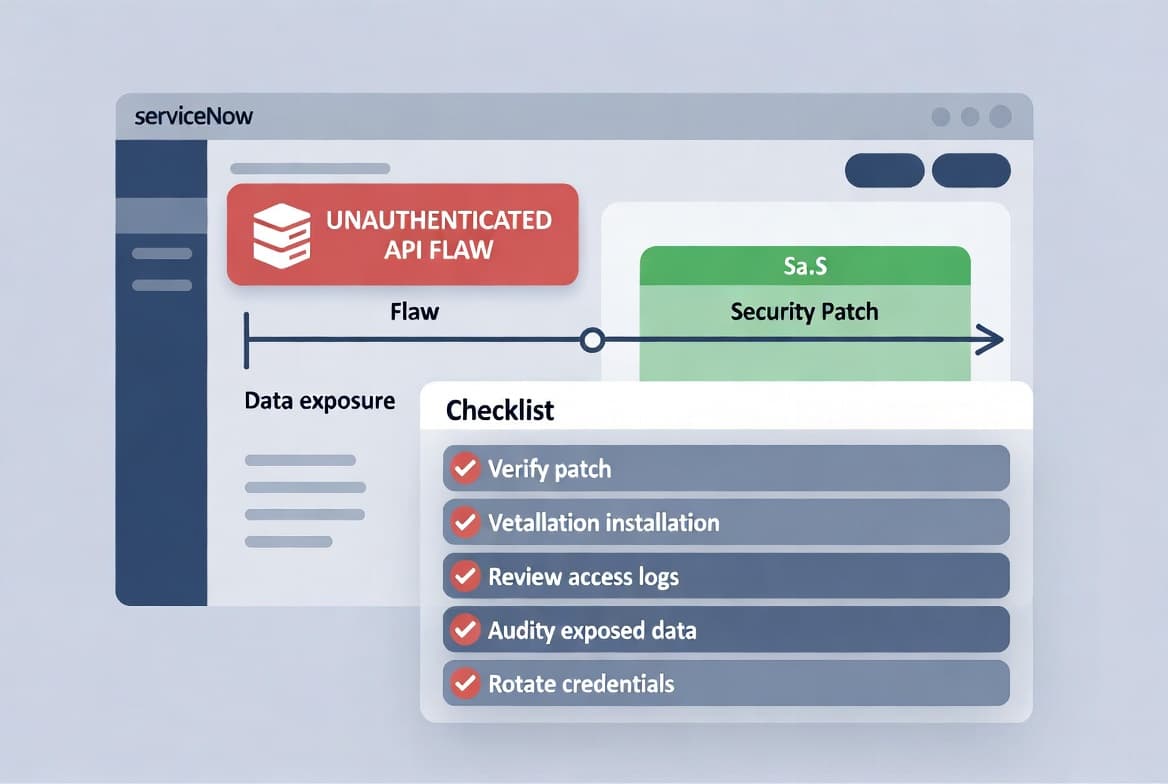 ServiceNow API Flaw Exposes Customer Data: Response Guide