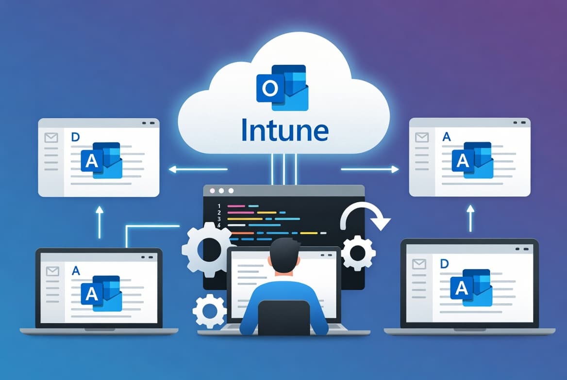 PowerShell Intune Remediations: Set Outlook Default Font